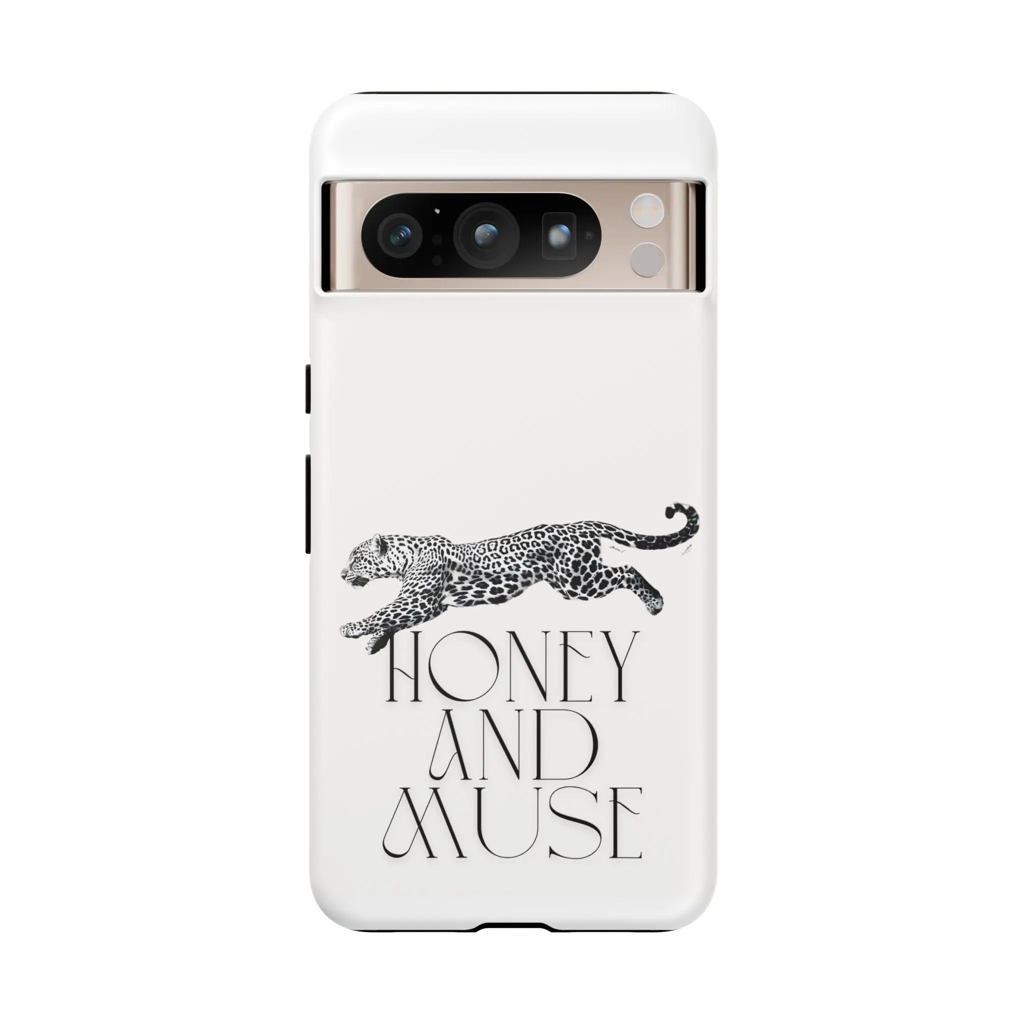 Phone Case — 'Honey and Muse' Leopard Graphic Protective Case Printify