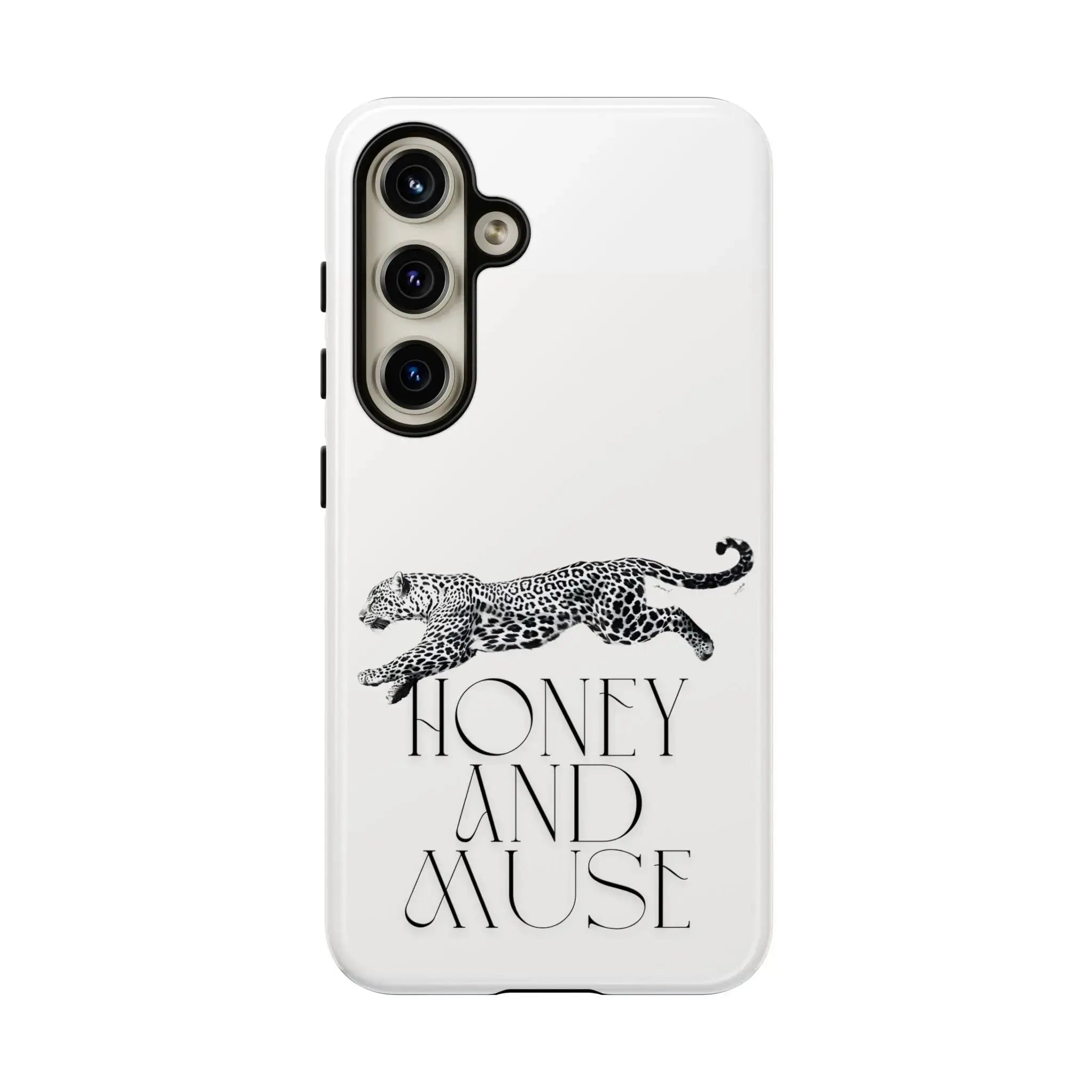 Phone Case — 'Honey and Muse' Leopard Graphic Protective Case Printify