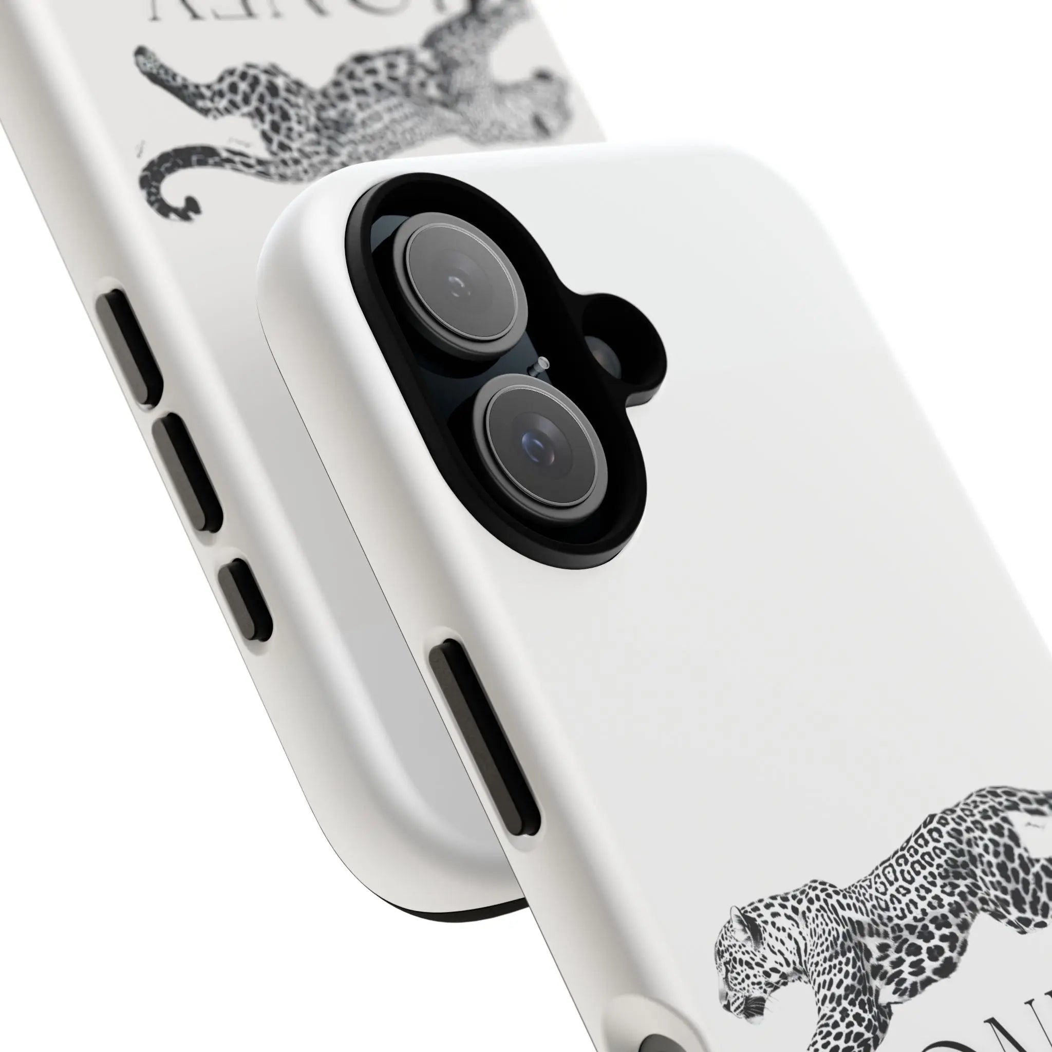 Phone Case — 'Honey and Muse' Leopard Graphic Protective Case Printify