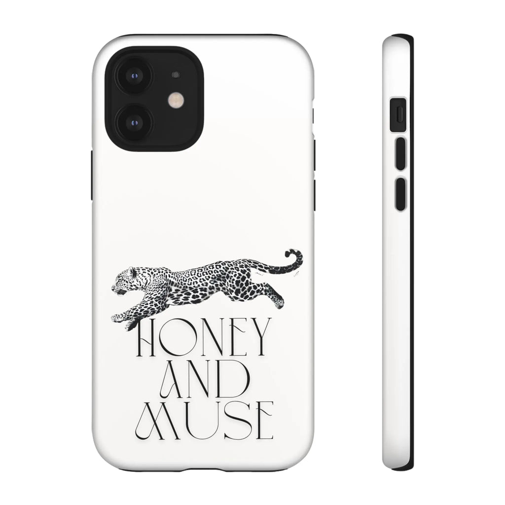 Phone Case — 'Honey and Muse' Leopard Graphic Protective Case Printify