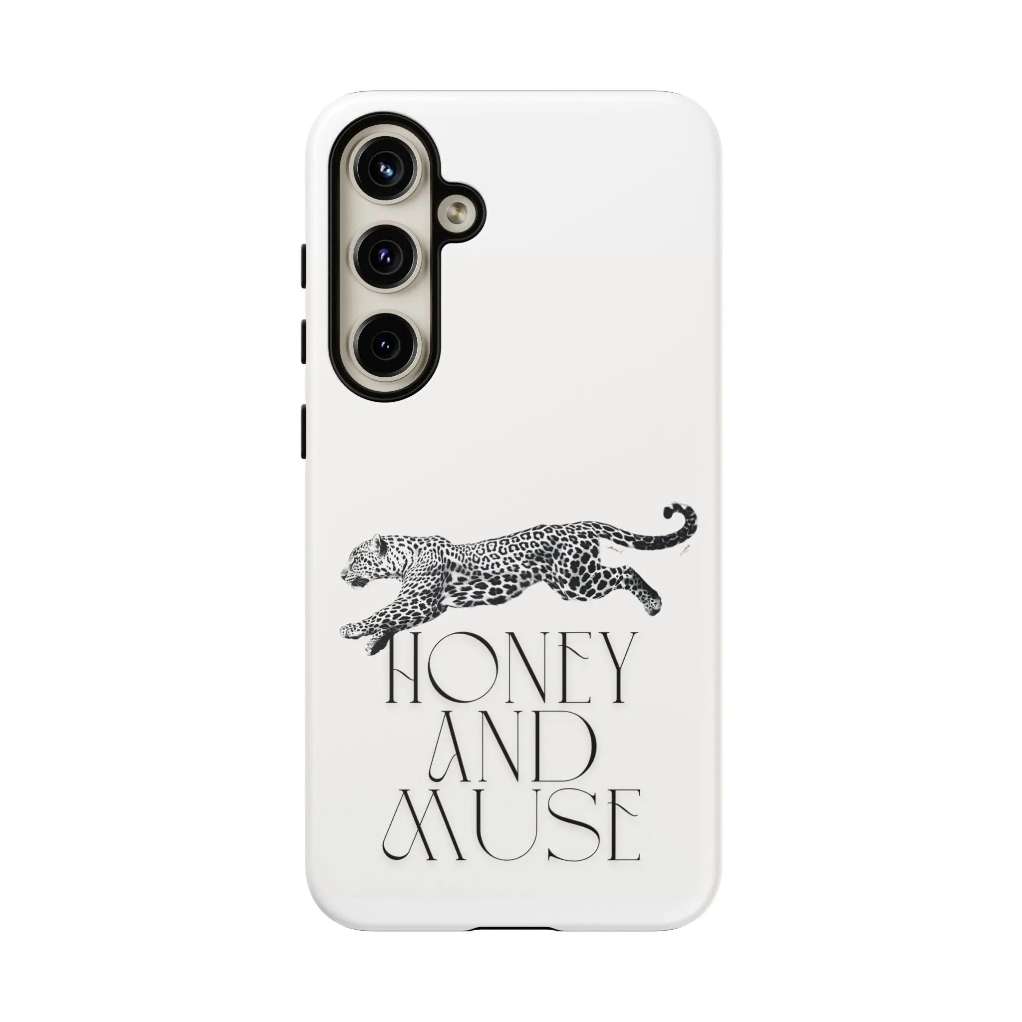 Phone Case — 'Honey and Muse' Leopard Graphic Protective Case Printify