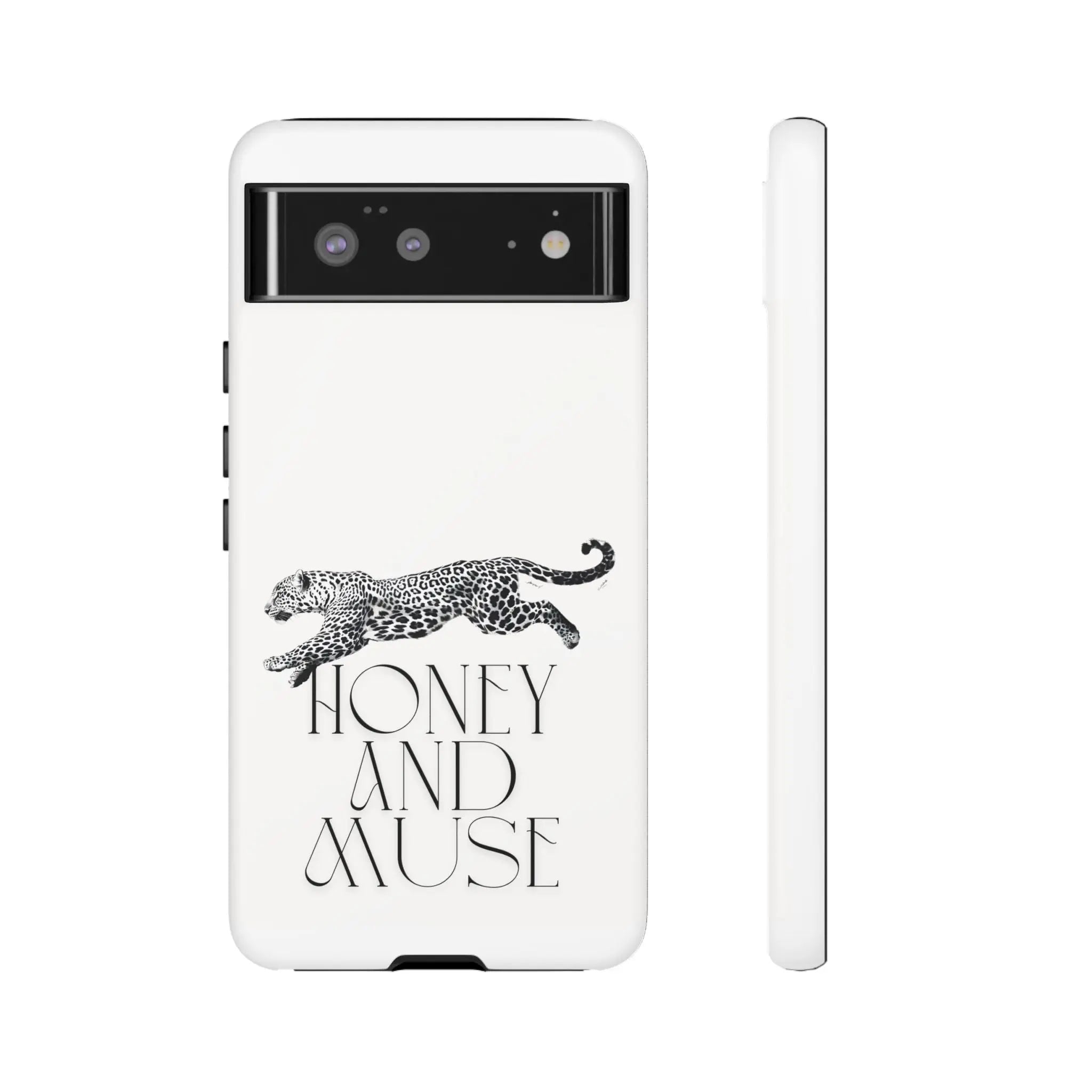Phone Case — 'Honey and Muse' Leopard Graphic Protective Case Printify
