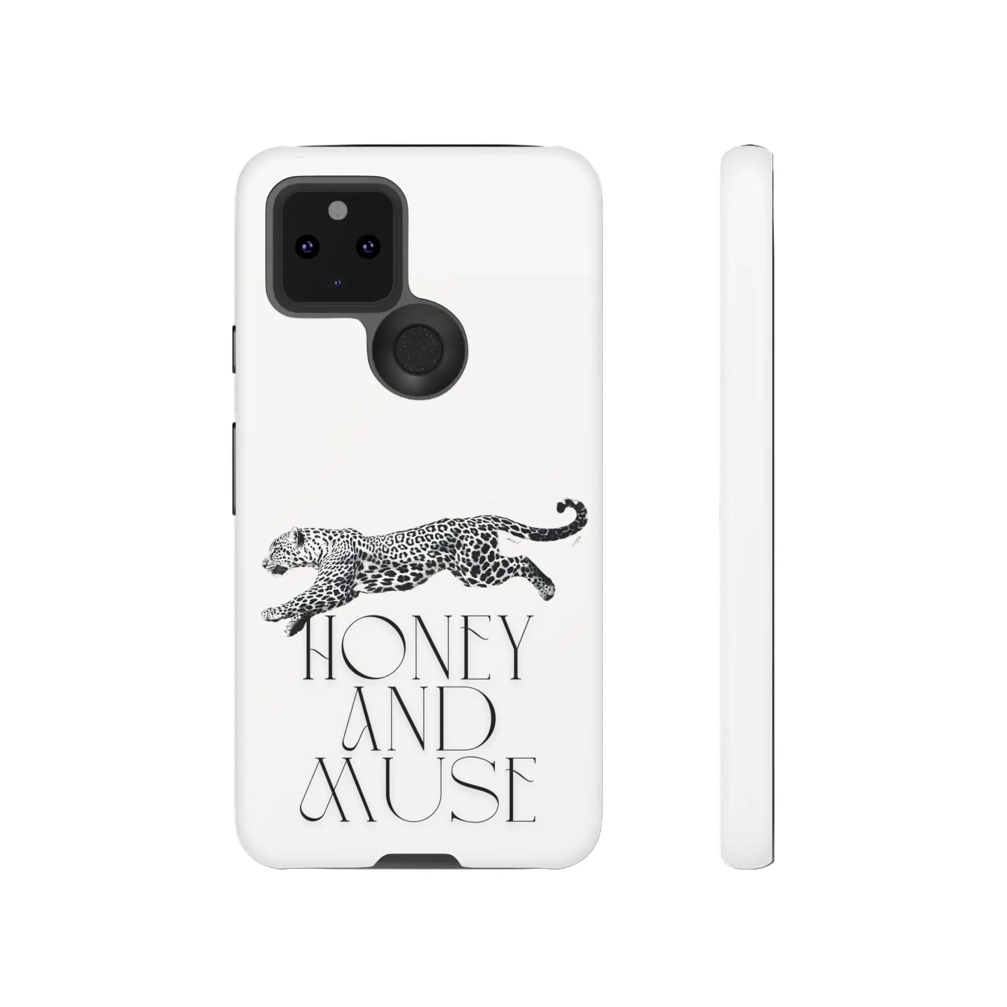 Phone Case — 'Honey and Muse' Leopard Graphic Protective Case Printify