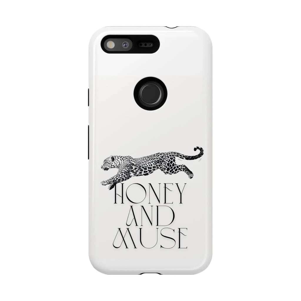 Phone Case — 'Honey and Muse' Leopard Graphic Protective Case Printify
