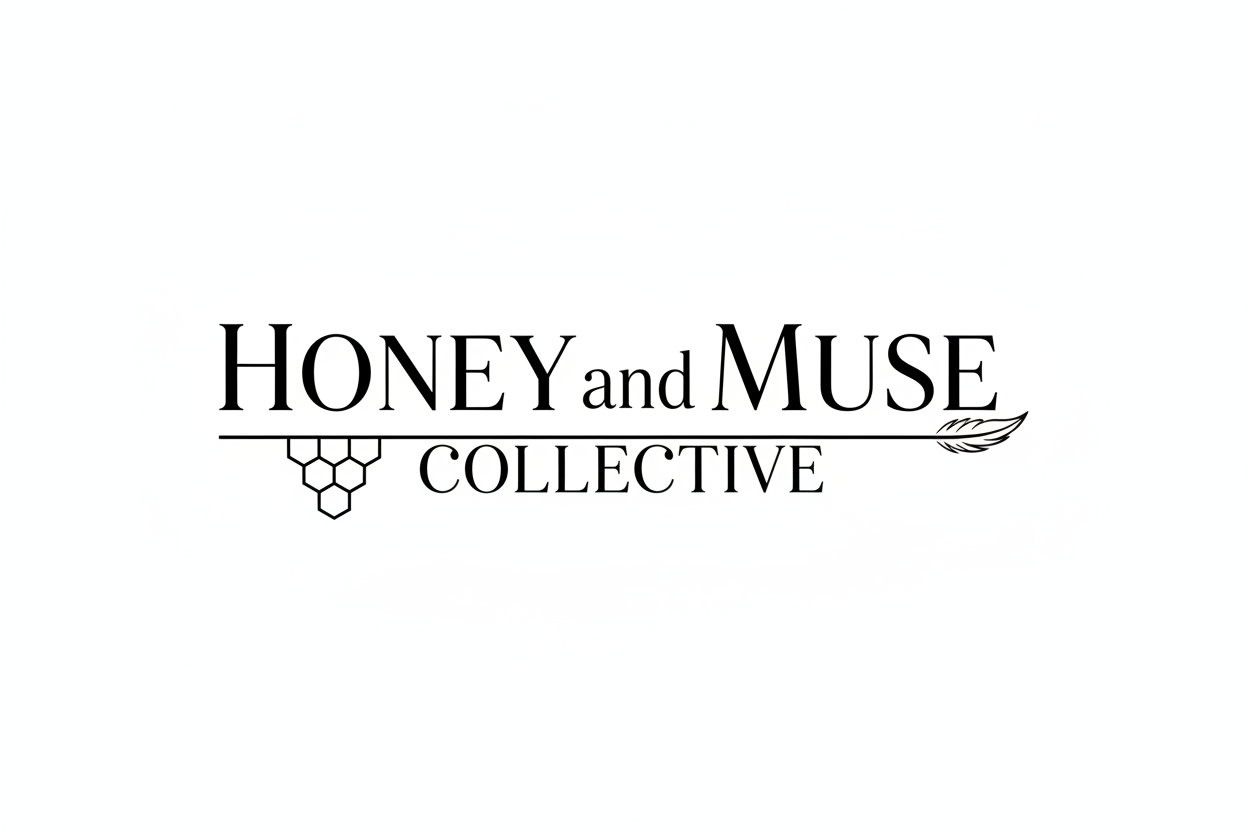 Honey and Muse Collective Horizontal Logo